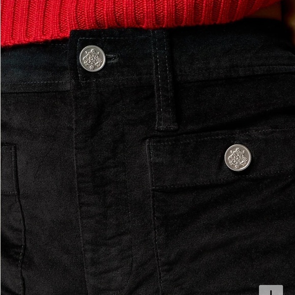 J crew Wide-leg velvet sailor trouser - Picture 3 of 5